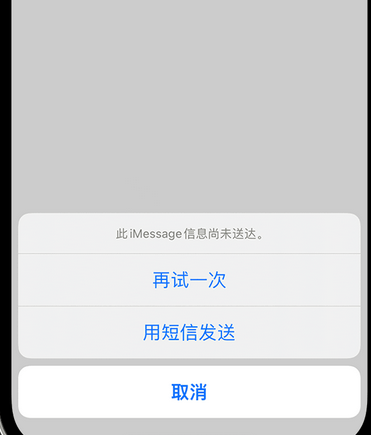 英山apple维修iPhone上无法正常发送iMessage信息